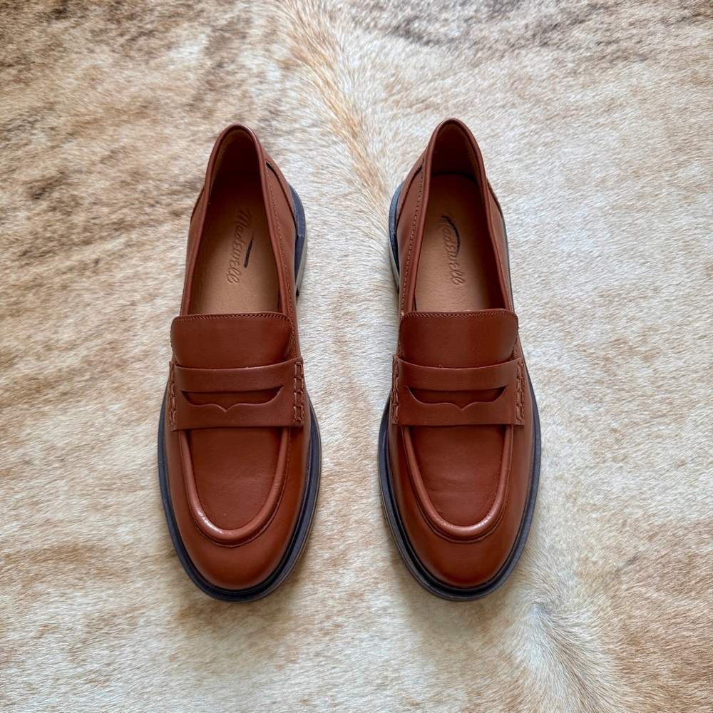 Madewell The Vernon Loafer in Dried Maple